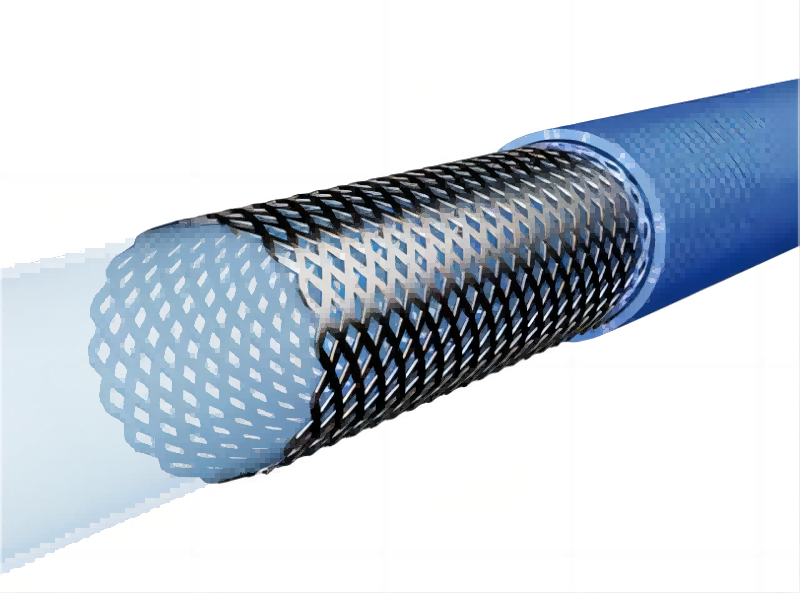 Coil reinforcement tube